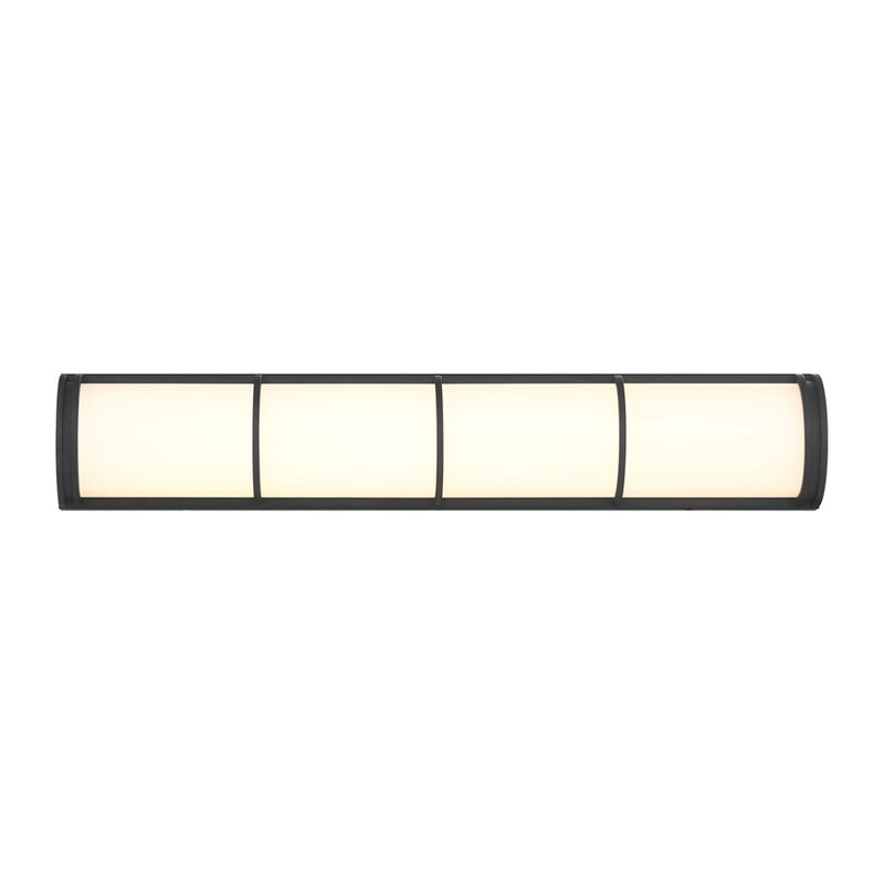Savoy House Harper LED 26" Bath Sconce, White, Matte Black
