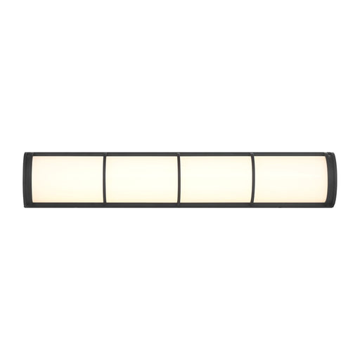 Savoy House Harper LED 26" Bath Sconce, White, Matte Black - 8-4204-26-BK