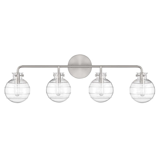 Savoy House Mason 4-Light Bathroom Vanity Light, Satin Nickel