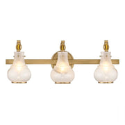 Savoy House Adams 3-Light Bathroom Vanity Light, Warm Brass - 8-4417-3-322