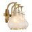 Savoy House Adams 3-Light Bathroom Vanity Light, Warm Brass