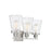 Savoy House Vaughan 3-Light Bathroom Vanity Light, Satin Nickel