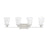 Savoy House Vaughan 4-Light Bathroom Vanity Light, Satin Nickel