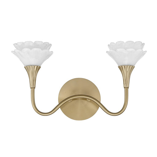 Savoy House Florena 2 Lt Bath Sconce, Noble Brass