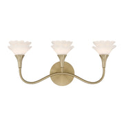Savoy House Florena 3 Lt Bath Sconce, Noble Brass - 8-5081-3-127