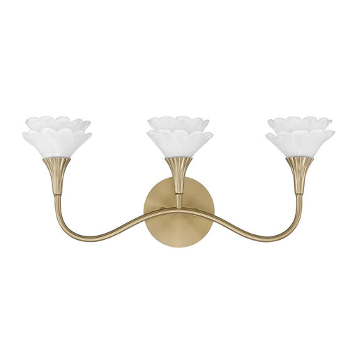 Savoy House Florena 3 Lt Bath Sconce, Noble Brass