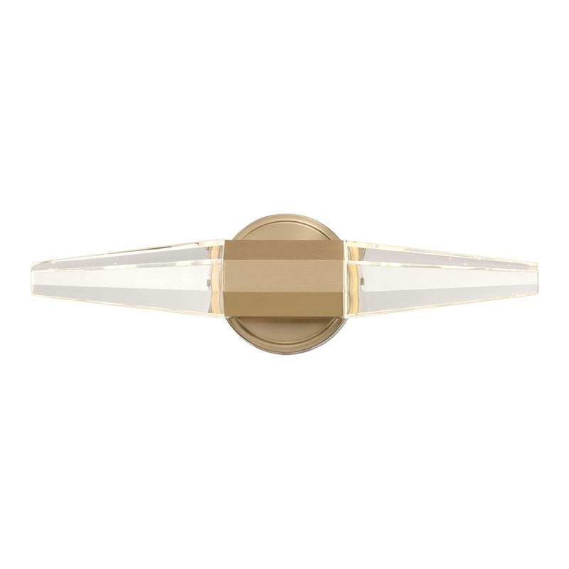 Savoy House Beaumont LED 18" Bath Sconce, Noble Brass