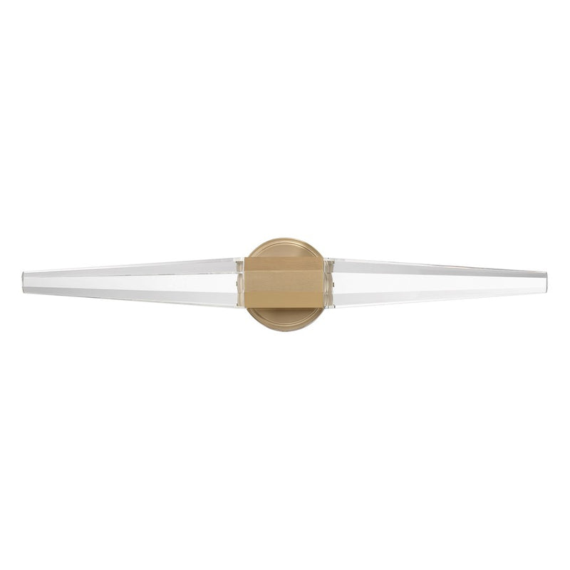 Savoy House Beaumont LED 28" Bath Sconce, Noble Brass