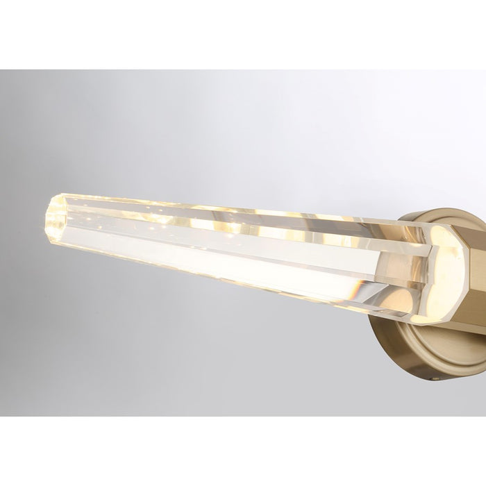 Savoy House Beaumont LED 28" Bath Sconce, Noble Brass