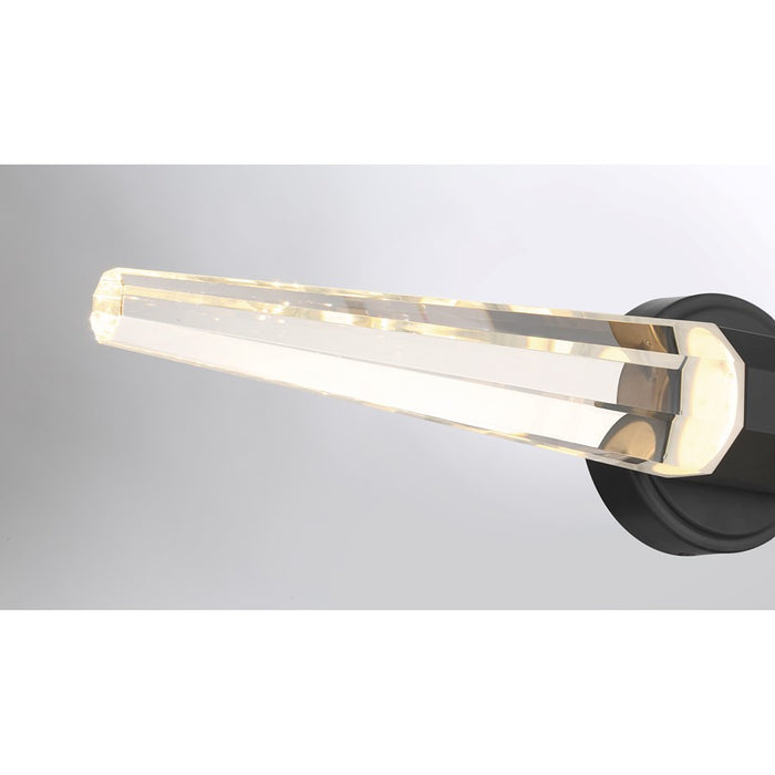 Savoy House Beaumont LED 28" Bath Sconce, Black Lustre