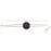 Savoy House Beaumont LED 28" Bath Sconce, Black Lustre