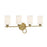 Savoy House Woodbury 4-Light Bathroom Vanity Light, Warm Brass