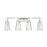 Savoy House Albany 4-Light Bathroom Vanity Light, Polished Chrome