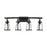 Savoy House Albany 4-Light Bathroom Vanity Light, Black - 8-560-4-BK