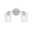 Savoy House Ballas 2-Light Bathroom Vanity Light, Satin Nickel - 8-5606-2-SN