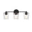 Savoy House Ballas 3-Light Bathroom Vanity Light, Matte Black - 8-5606-3-BK