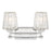 Savoy House Garnet 2-Light Bathroom Vanity Light, Polished Nickel - 8-6001-2-109