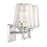 Savoy House Garnet 2-Light Bathroom Vanity Light, Polished Nickel