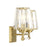 Savoy House Garnet 2-Light Bathroom Vanity Light, Warm Brass