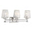 Savoy House Garnet 3-Light Bathroom Vanity Light, Polished Nickel