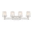 Savoy House Garnet 4-Light Bathroom Vanity Light, Polished Nickel - 8-6001-4-109