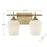 Savoy House Essentials Octave 14" Bath Sconce, Warm Brass