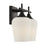 Savoy House Essentials Octave 14" Bath Sconce, Matte Black