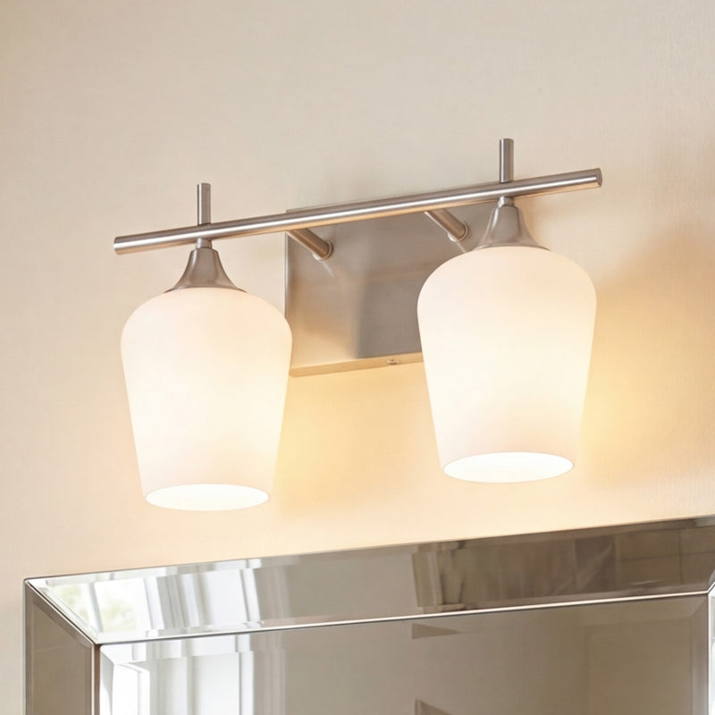 Savoy House Essentials Octave 14" Bath Sconce, Satin Nickel