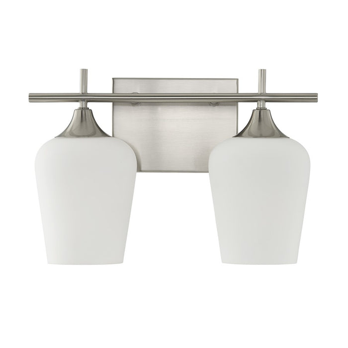 Savoy House Essentials Octave 14" Bath Sconce, Satin Nickel