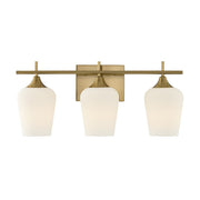 Savoy House Essentials Octave 21" Bath Sconce, Warm Brass - 8-6030-3-322