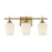 Savoy House Essentials Octave 21" Bath Sconce, Warm Brass - 8-6030-3-322