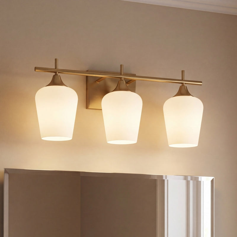Savoy House Essentials Octave 21" Bath Sconce, Warm Brass