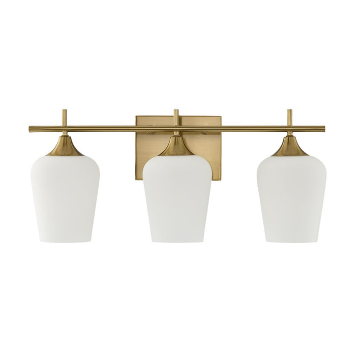 Savoy House Essentials Octave 21" Bath Sconce, Warm Brass