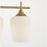 Savoy House Essentials Octave 21" Bath Sconce, Warm Brass