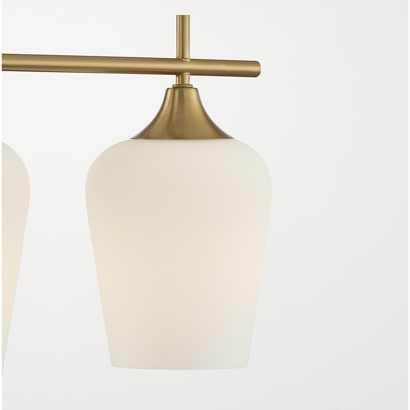 Savoy House Essentials Octave 21" Bath Sconce, Warm Brass