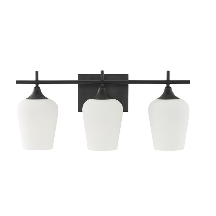 Savoy House Essentials Octave 21" Bath Sconce, Matte Black