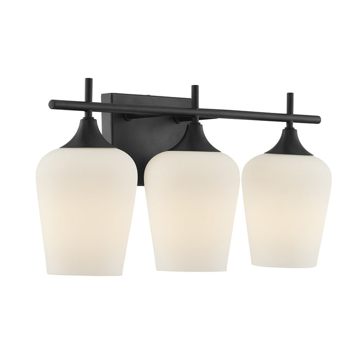Savoy House Essentials Octave 21" Bath Sconce, Matte Black