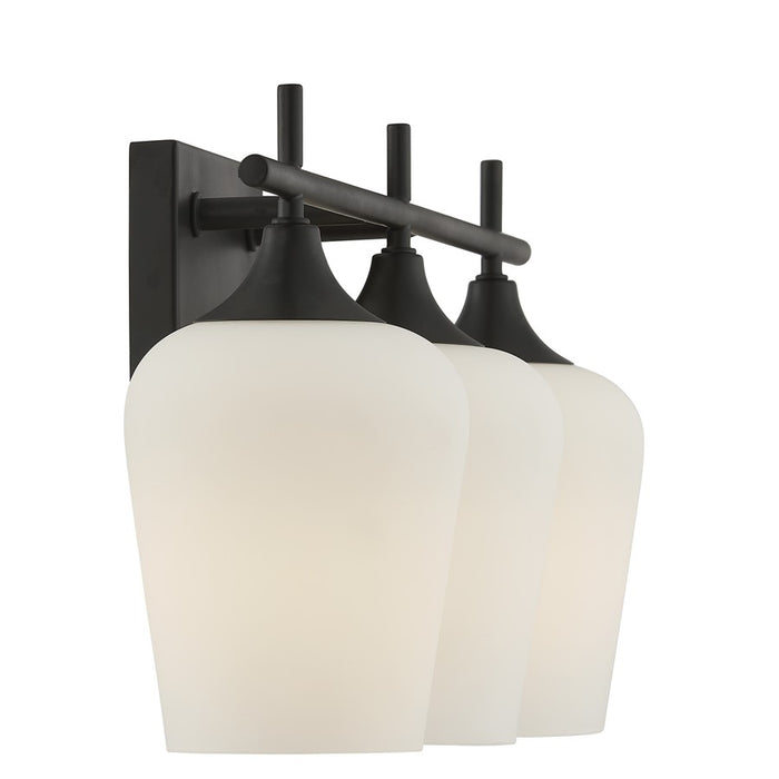 Savoy House Essentials Octave 21" Bath Sconce, Matte Black