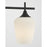 Savoy House Essentials Octave 21" Bath Sconce, Matte Black