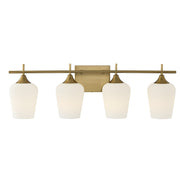 Savoy House Essentials Octave 29" Bath Sconce, Warm Brass - 8-6030-4-322
