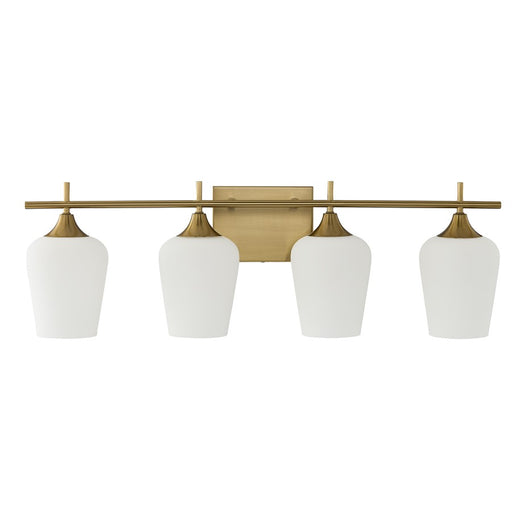 Savoy House Essentials Octave 29" Bath Sconce, Warm Brass