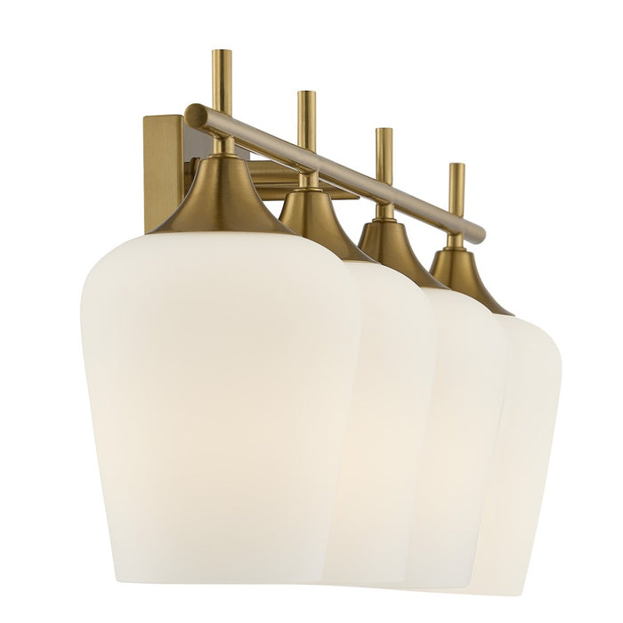 Savoy House Essentials Octave 29" Bath Sconce, Warm Brass