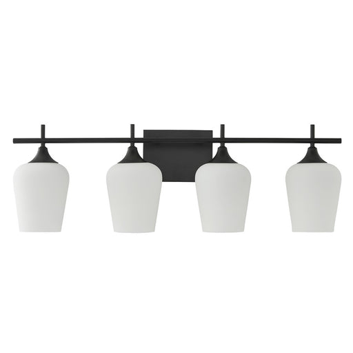 Savoy House Essentials Octave 29" Bath Sconce, Matte Black