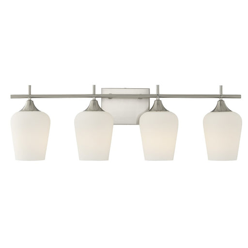 Savoy House Essentials Octave 29" Bath Sconce, Satin Nickel - 8-6030-4-SN