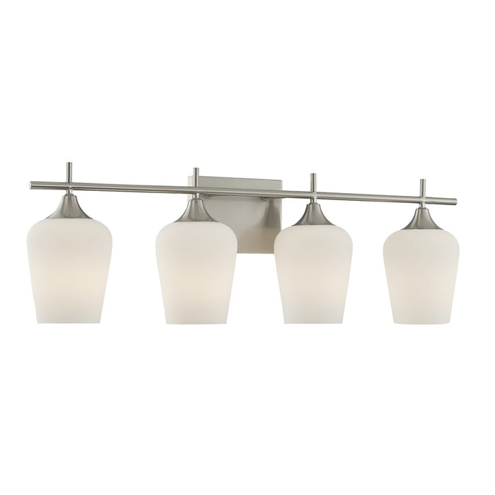 Savoy House Essentials Octave 29" Bath Sconce, Satin Nickel