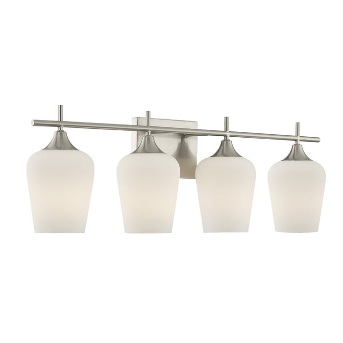 Savoy House Essentials Octave 29" Bath Sconce, Satin Nickel