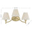 Savoy House Rosa 3 Lt Bath Sconce, Noble Brass