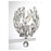 Savoy House Moreno 3-Light Bathroom Vanity Light, Chrome