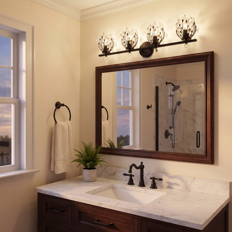 Savoy House Moreno 4 Light Bathroom Vanity