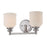 Savoy House Melrose 2-Light Bathroom Vanity Light, Polished Chrome